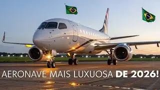 Embraer Lineage 1000 2026 Finalmente Revelado O Luxo Que o Mundo N&atilde;o Esperava