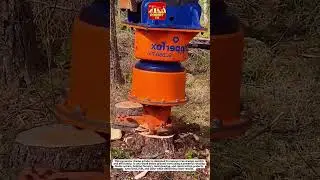 Heavy Duty Tree Stump Removal Machine