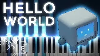 louie zong &middot; hello world | LyricWulf Piano Tutorial on Synthesia