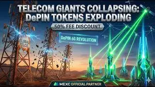 Telecom Giants Are Losing to DePIN Right Now #MEXC Bonus Code