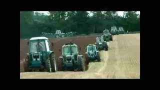 county tractors fantastic shot whole range !!