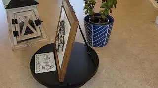 Ceramic Tile Wood Frame Home Decor 