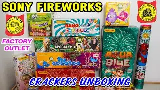 Sony Fireworks Sivakasi Crackers Unboxing | Crackers Available 365 Days at Sony Factory Outlet
