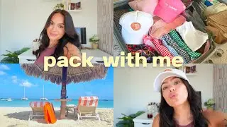 PACK & PREP WITH ME FOR VACATION | Tropical Trip to Aruba 🌸🌴