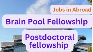 Brain Pool Fellowship For Postdoc at South Korea #fellowship #jobs #careers
