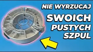 NIE WYRZUCAJ pustych szpul! 🛑 Wydrukuj Genialne Szufladki (Upcycling) | Spectrum Filaments