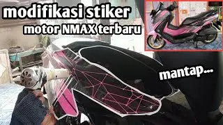 Modifikasi stiker motor Nmax terbaru