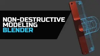 Non-Destructive Modeling in Blender 2.83 using HOPS + Boxcutter