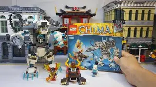 LEGO Chima 70223🐯|🔥🏝Lắp R&aacute;p v&agrave; Review LEGO Chima 70223 |  Icebite's Claw Driller🇻🇳