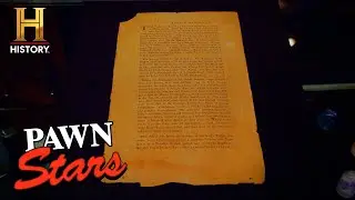 $6,000 for Battle of Bunker Hill Poster in Great Condition (S21) | Pawn Stars