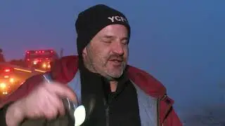 Mail Truck Rollover Rescue Through Ice Fog | Highway Thru Hell
