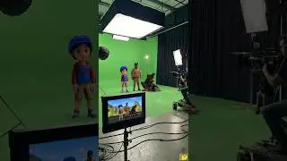 shiva shiva cartoon shooting behind the scenes 😇🤣💯 #shorts #behindthescenes #viralshorts