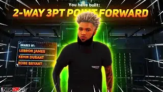 *NEW* 2-WAY 3PT POINT FORWARD is OVERPOWERED on NBA 2K23! 95 STEAL, HIGH 3PT, CONTACTS,+ MORE!!