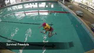 Swimming in a PFD