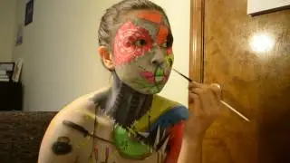 Body Paint&mdash;Self Portrait