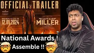 CAPTAIN MILLER - Official Trailer Reaction | Dhanush | Shivarajkumar | M.O.U | Mr Earphones