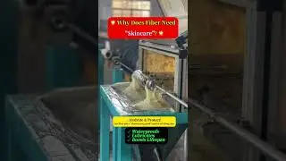 Oil filling for optical fiber  #FiberOptics #TelecomTech #5GInfrastructure #Opticalfibercable