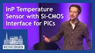 InP Temperature Sensor with Si-CMOS Interface for Photonic Integrated Circuits - ECOC 2025