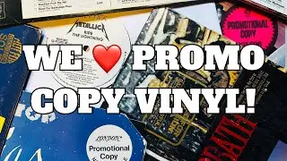Promo Vinyl Records - We LOVE them! We NEED them!