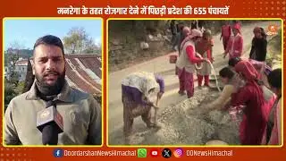 मनरेगा के तहत रोजगार देने में पिछड़ी प्रदेश की 655 पंचायतें।