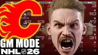 WACKY SIM - NHL 26 - Calgary Flames - GM Mode Commentary ep 18
