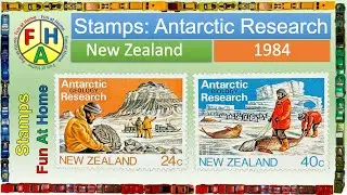 1984 Antarctic Research New Zealand Stamps #newzealand  #collection #stamps #philately #postage