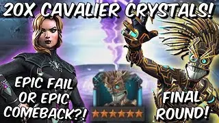 20x 6 Star Black Widow Claire Voyant Cavalier Crystal Opening Round#4! - Marvel Contest of Champion