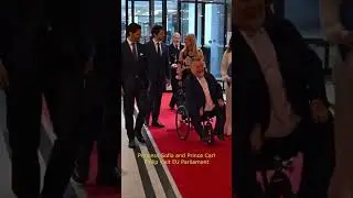 Prince Carl Philip and Princess Sofia of Sweden in Brussel