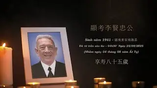Lễ Tang Ông LÝ TRUNG