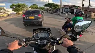 Regreso a casa del trabajo después de poner la farola 16 de Diciembre de 2025