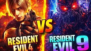Resident Evil 4 Vs Resident Evil 9 #residentevil4 #comparison #rerequiem #residentevilrequiem 