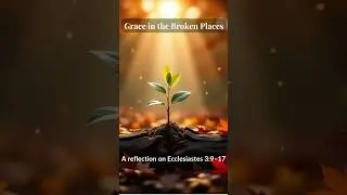 🍁Grace in the Broken Places.   &ldquo;Healing through the wound.&rdquo;