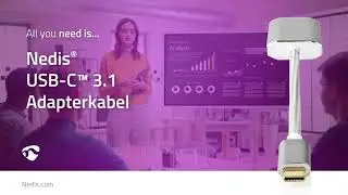 USB-C&trade; 3.1 Adapterkabel - CCTB64680AL02 (SV)