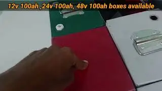 lithium battery boxes available for Prismatic cells / diy battery pack / WhatApp 62669 66461