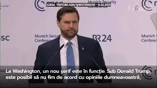 JD Vance   Munich 2025 speech