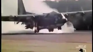 C-130 specially modified to land in a stadium and rescue hostages in Iran in 1980