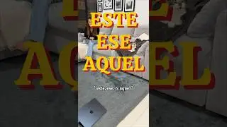 &ldquo;Este, ese, aquel&rdquo;&&ldquo;aqu&iacute;, ah&iacute;, all&iacute;&rdquo;. Sounds easy? 👀 #RealSpanish #SpanishTutor #SpanishLesson