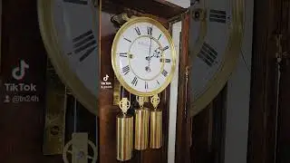 Gothic Vienna Regulator Clock with Lovely Sound #foryou #clock #antiqueclock #shorts #wallclock