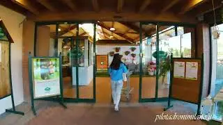 Garden center #Viridea con drone #fpv in interno --- #milano