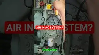 AIR IN THE SYSTEM SYMPTOMS. Frozen TXV .... #marineengineer #enginecadet #chiefyoi #airconditioning
