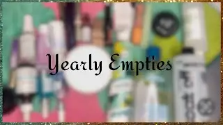 Yearly Makeup Empties 2023