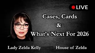 💥LIVE! LADY ZELDA KELLY - CASES, CARDS AND WHAT'S NEXT IN 2026?