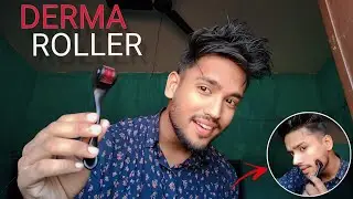 Derma Roller - patchy Beard Growth  solution || use करना सीखें :atharv rajput