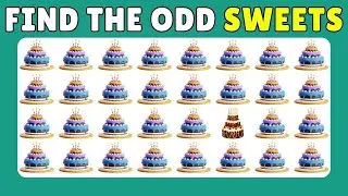 2️⃣ Find the Odd Candy! 🍭🧠 Most People Fail This Sweet Challenge!