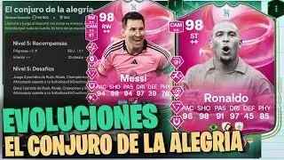 MEJORES OPCIONES de la EVOLUCION: El conjuro de la alegr&iacute;a en FC 25 ⭐ EVO The Wizard Of Joy