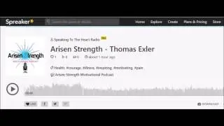 Courage To Shine&trade; - Arisen Strength - Thomas Exler - March 12, 2017