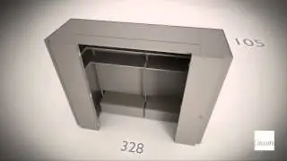 Camerino - Il rivoluzionario armadio nel quale si entra di Caccaro.
