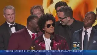 Bruno Mars Sweeps Grammys