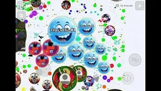 AGARIO MOBILE LIVE🔴 | Traxx Agario