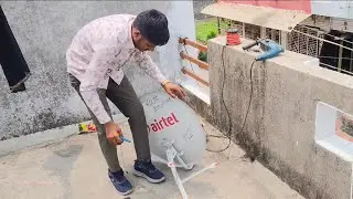 Airtel Chatri Refitting At customer New address
